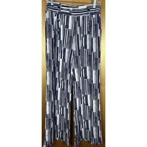 Robert Louis geo abstract palazzo pants size s